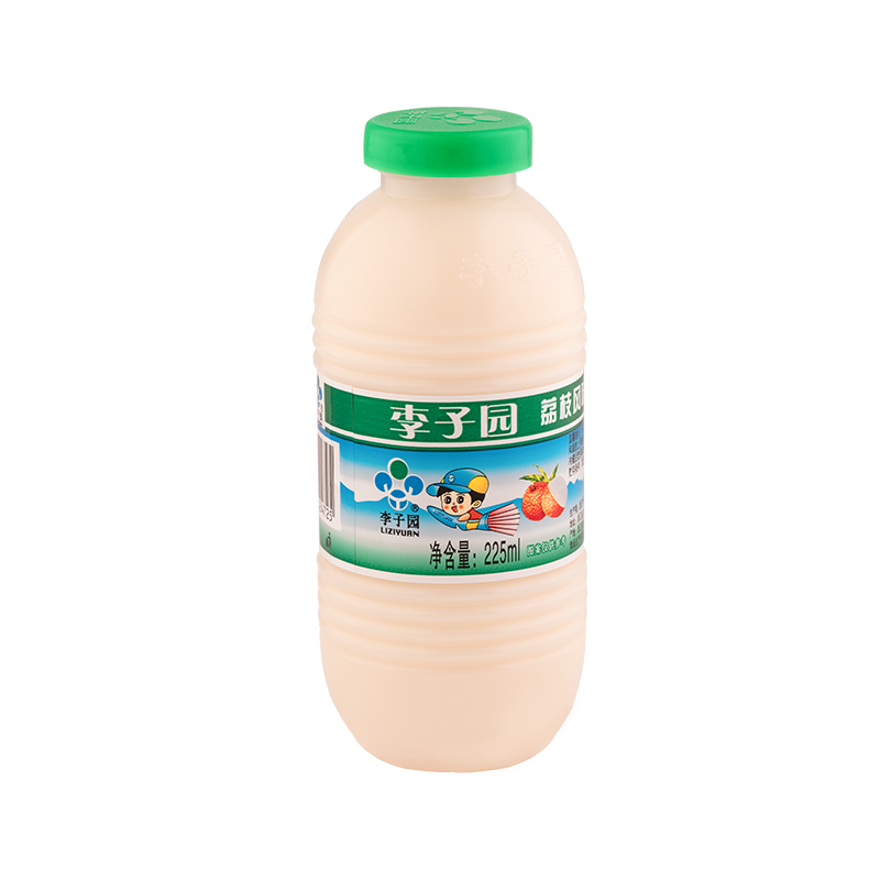 荔枝风味乳饮料，，单瓶净含量225ml